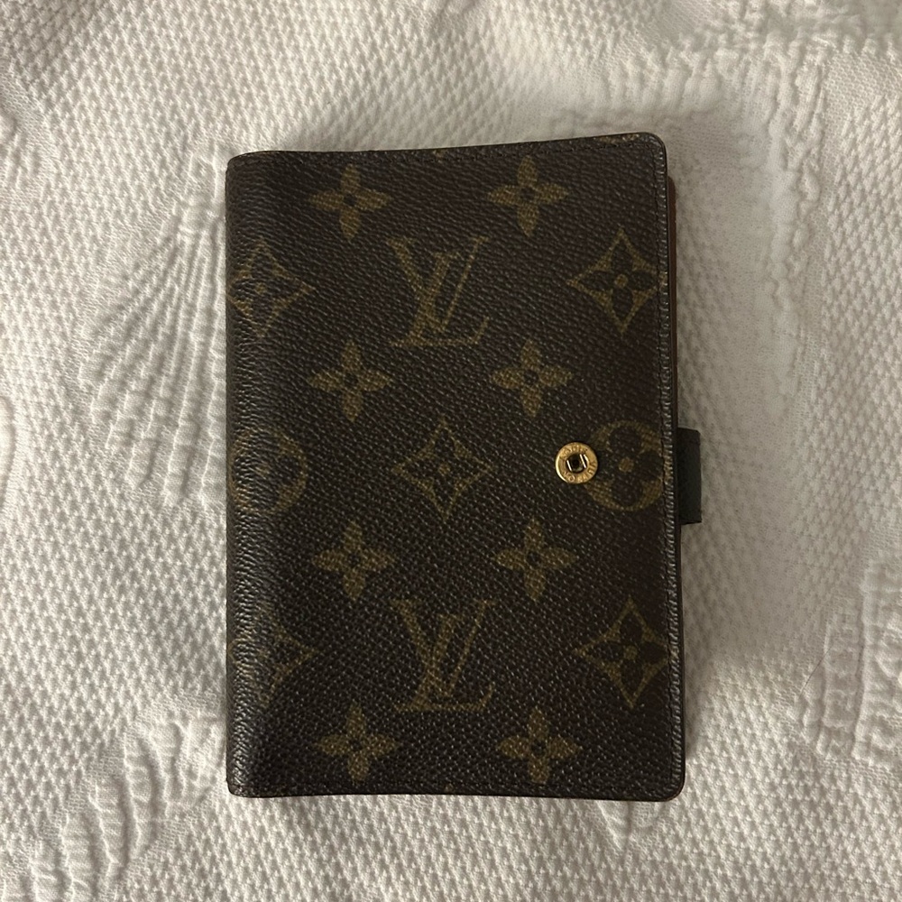 Louis Vuitton Brown and Gold Monogram Cover